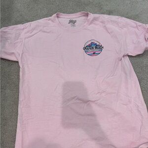 Orange Beach, Alabama Light Pink Graphic T-Shirt